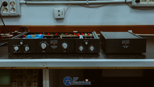 PREAMPLIFICADOR Y FUENTE DE ALIMENTACIÓN