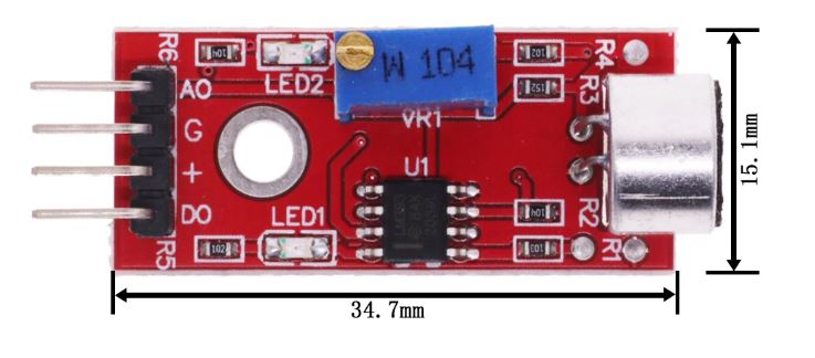 MODULO SENSOR MICROFONO