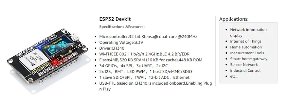 MODULO ESP32 WIFI OLED