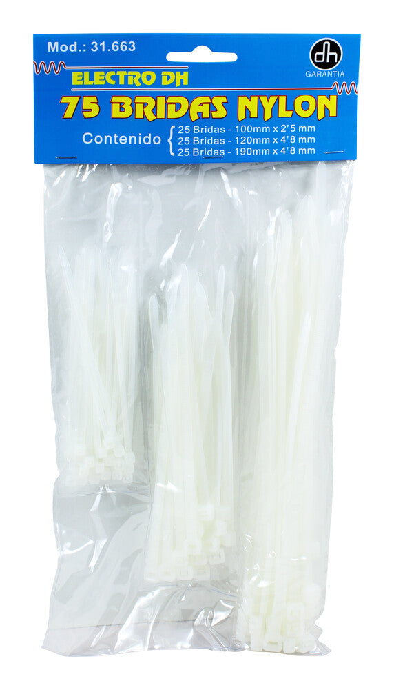 KIT SURTIDO BRIDAS 75 PIEZAS