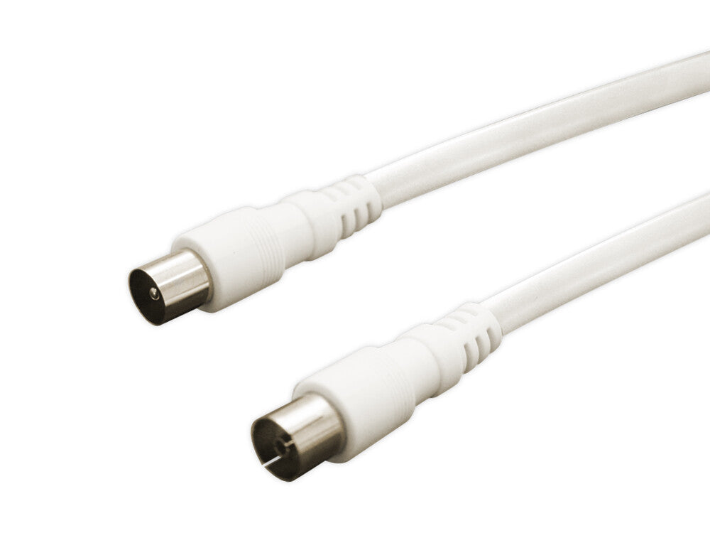 CABLE ANTENA TV BLANCO