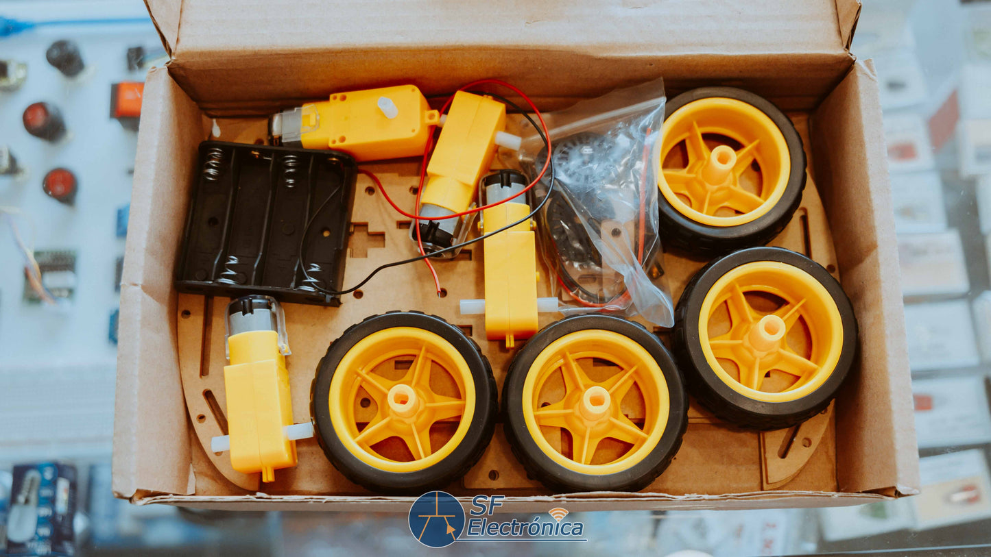 KIT ROBOT/VEHÍCULO RUEDAS