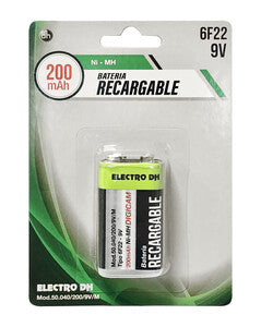 BATERIA RECARGABLE 9V