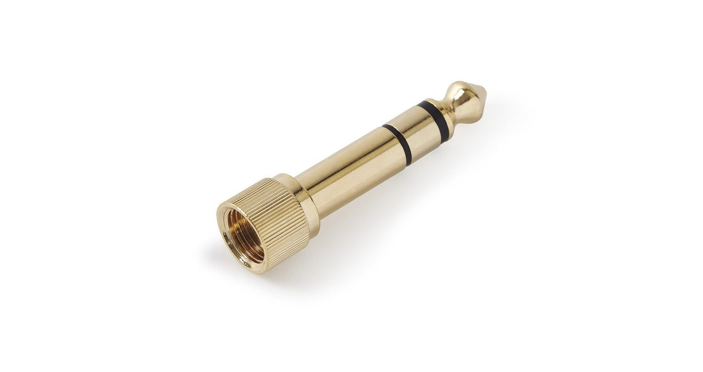 ADAPTADOR JACK 3.5MM H/JACK 6.35MM M ROSCA ESTEREO