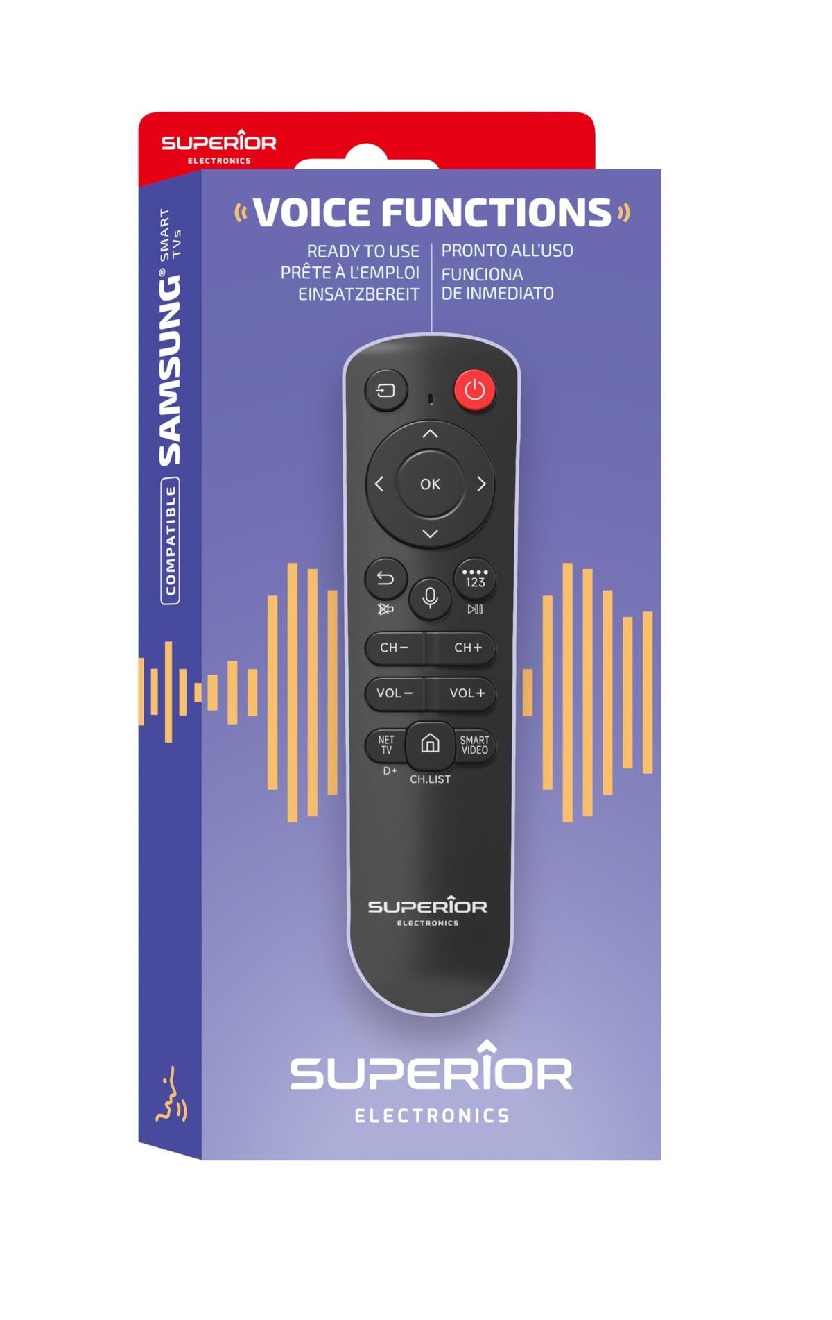 MANDO PARA SAMSUNG CONTROL DE VOZ Y PUNTERO
