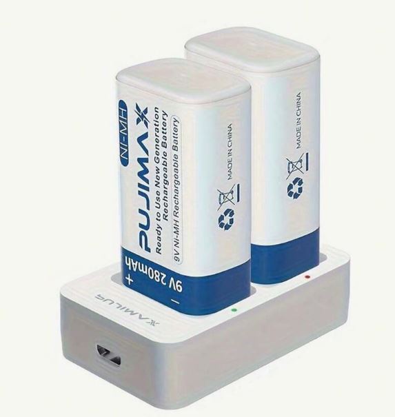 CARGADOR BATERIAS 9V