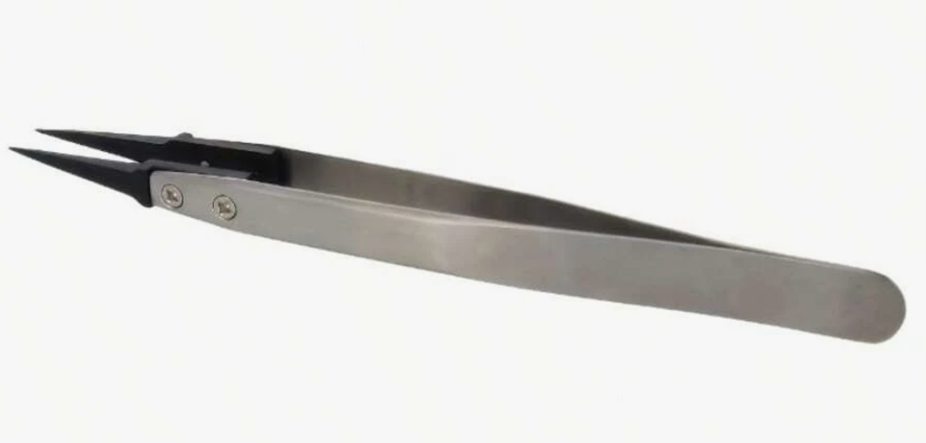 PINZA PRECISION PUNTA ANTIESTATICA