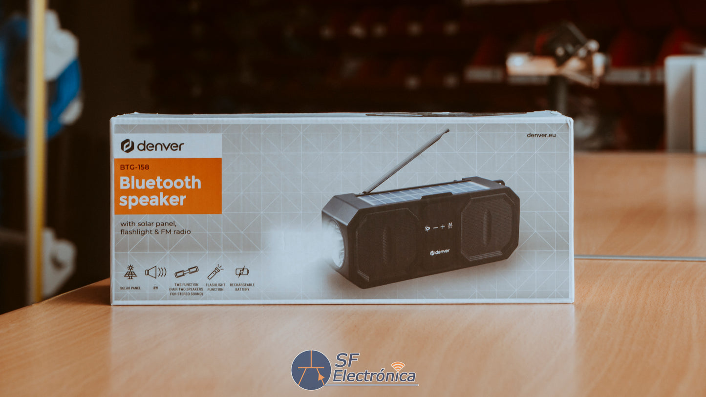 ALTAVOZ BLUETOOTH SOLAR