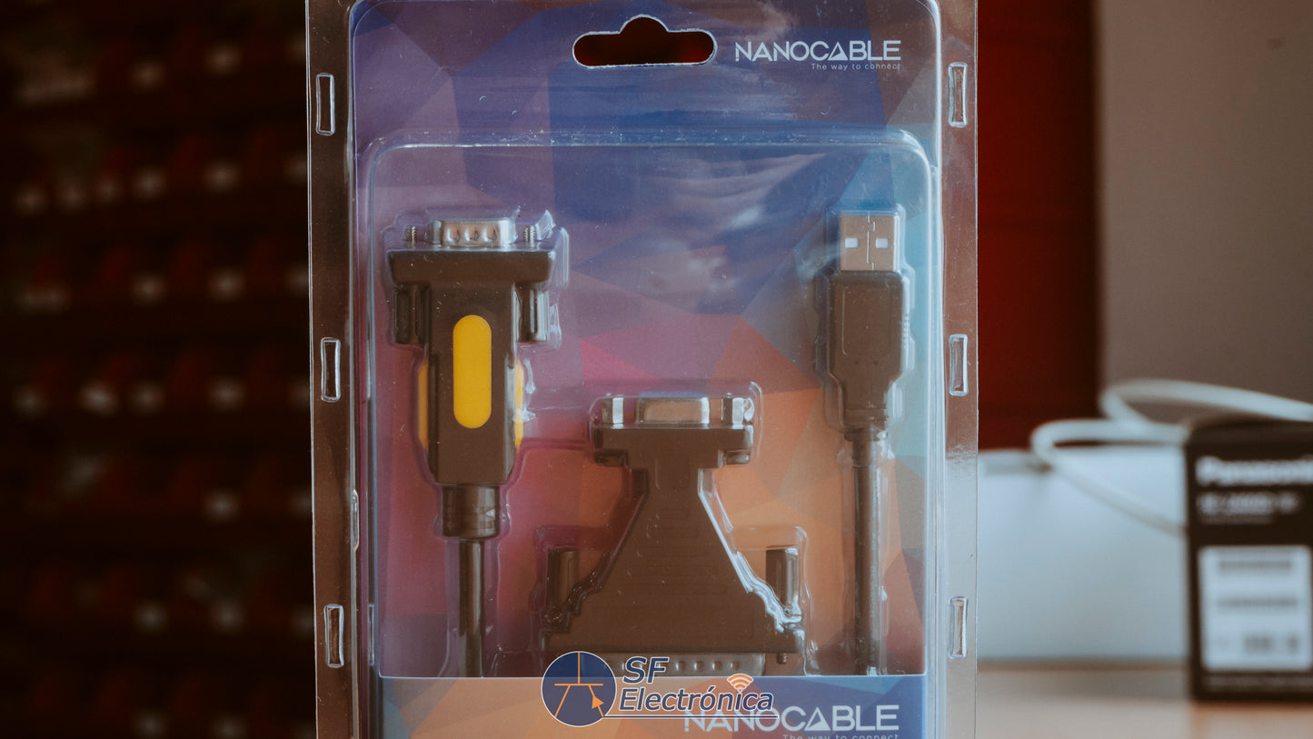 CABLE SERIE - USB 2.0 AM/RS232