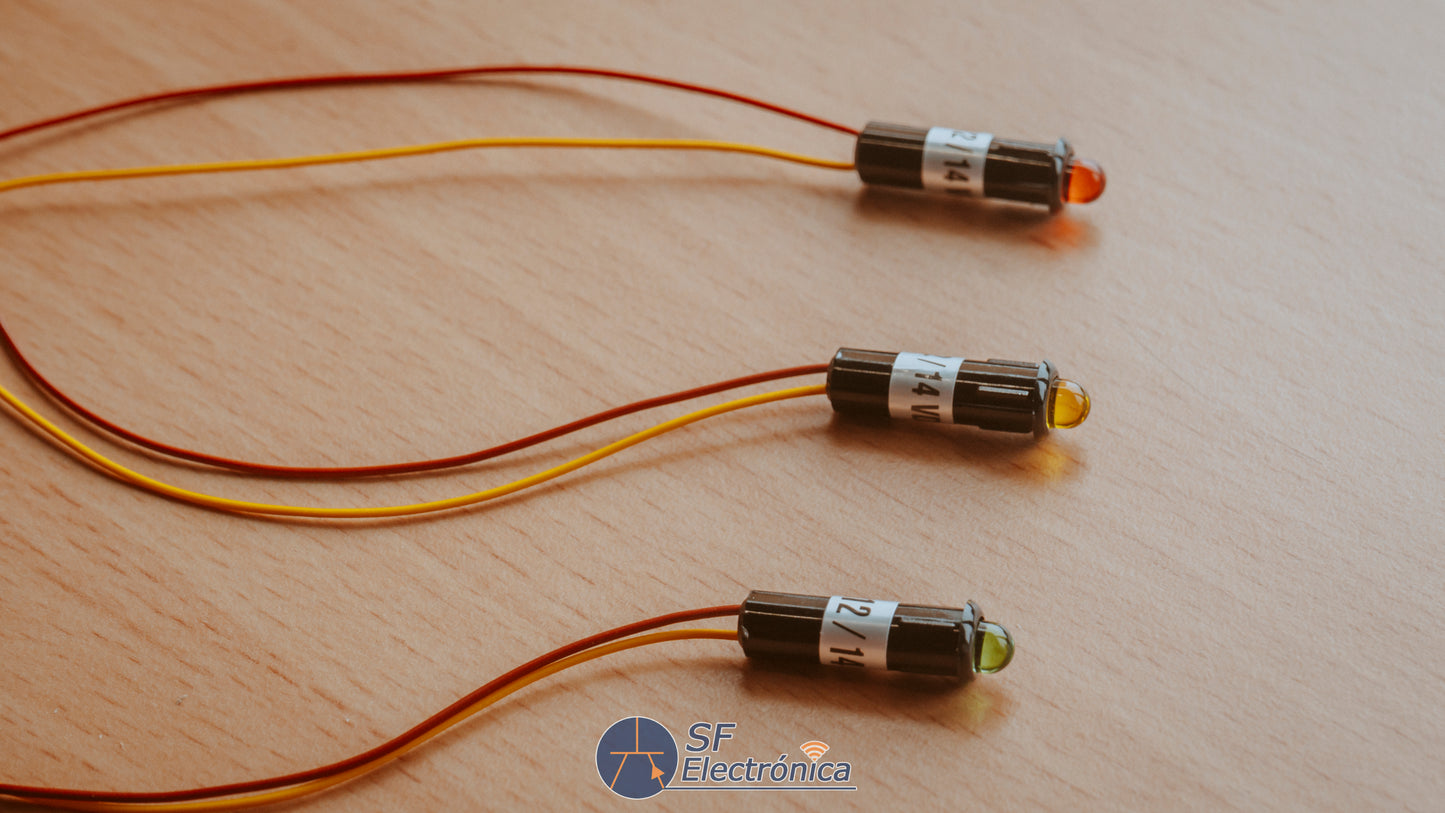 PILOTO LED 5MM 12VDC