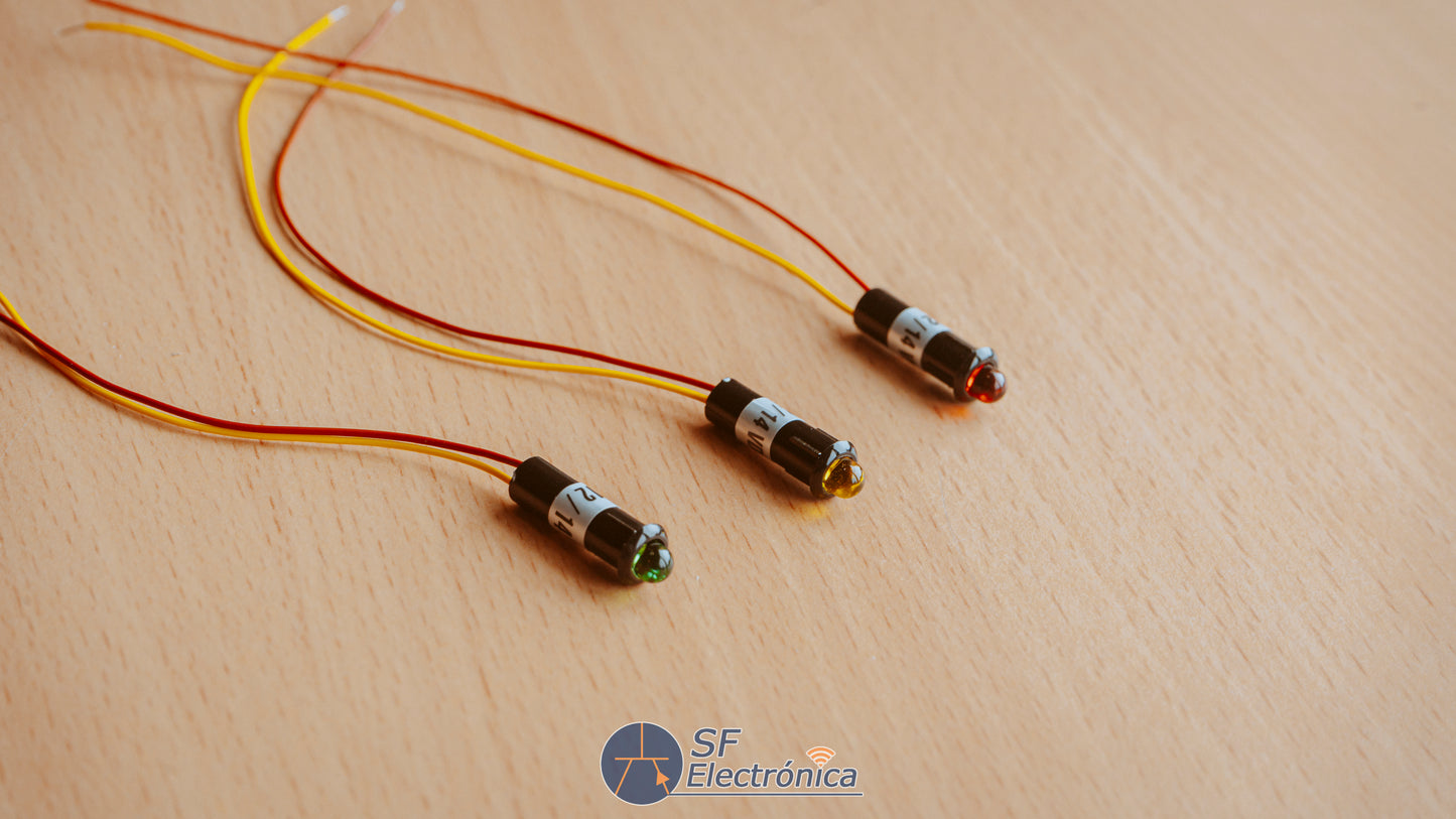PILOTO LED 5MM 12VDC