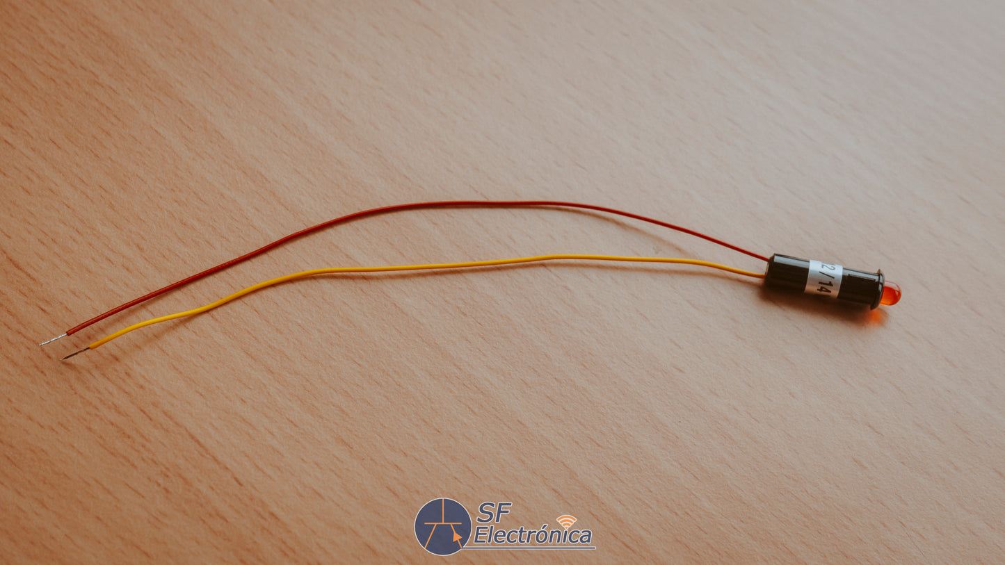 PILOTO LED 5MM 12VDC