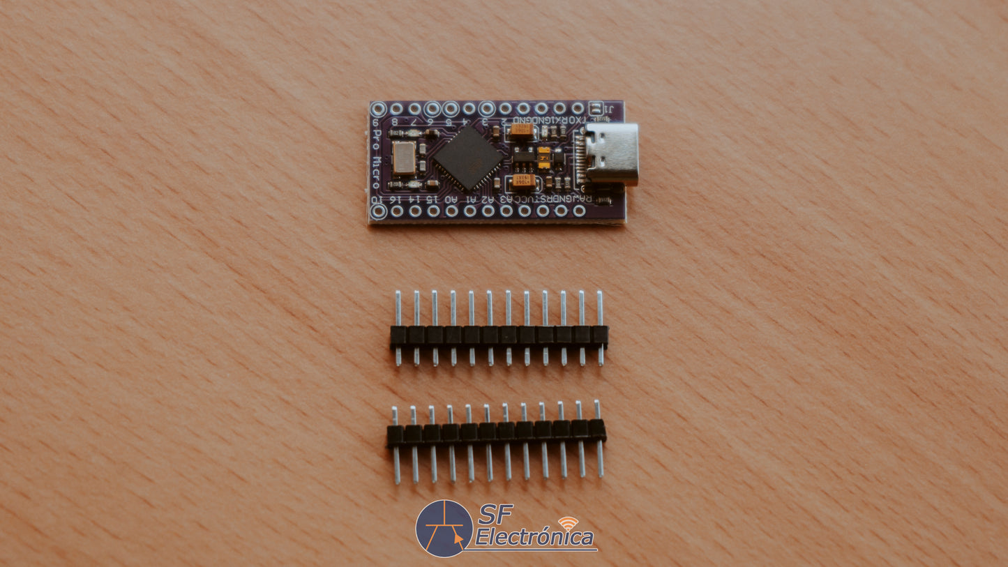 PLACA COMPATIBLE PARA ARDUINO PRO MICRO