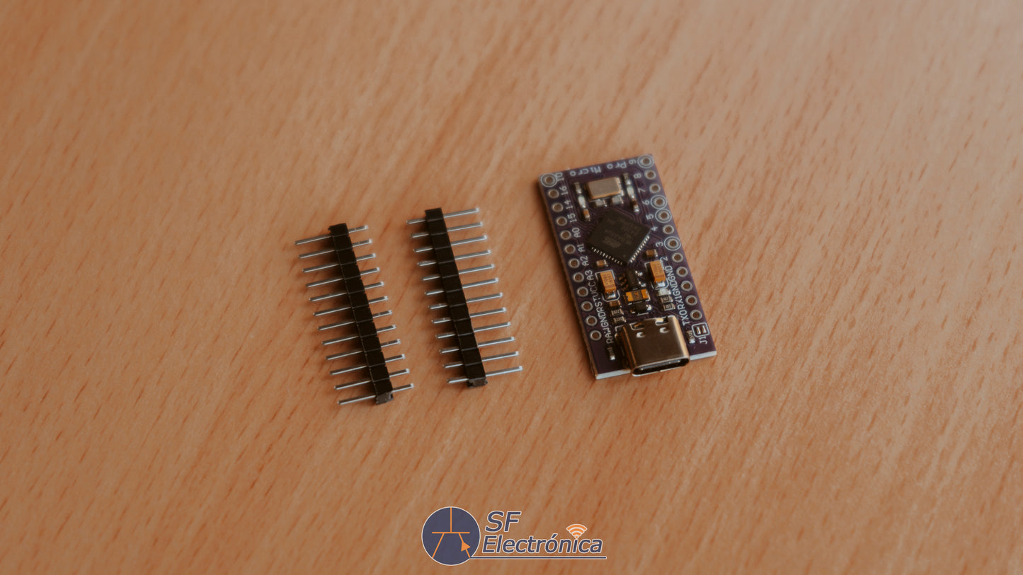 PLACA COMPATIBLE PARA ARDUINO PRO MICRO