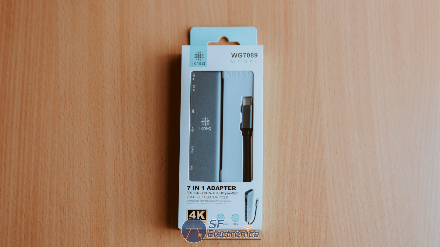 HUB USB-C 7 EN 1