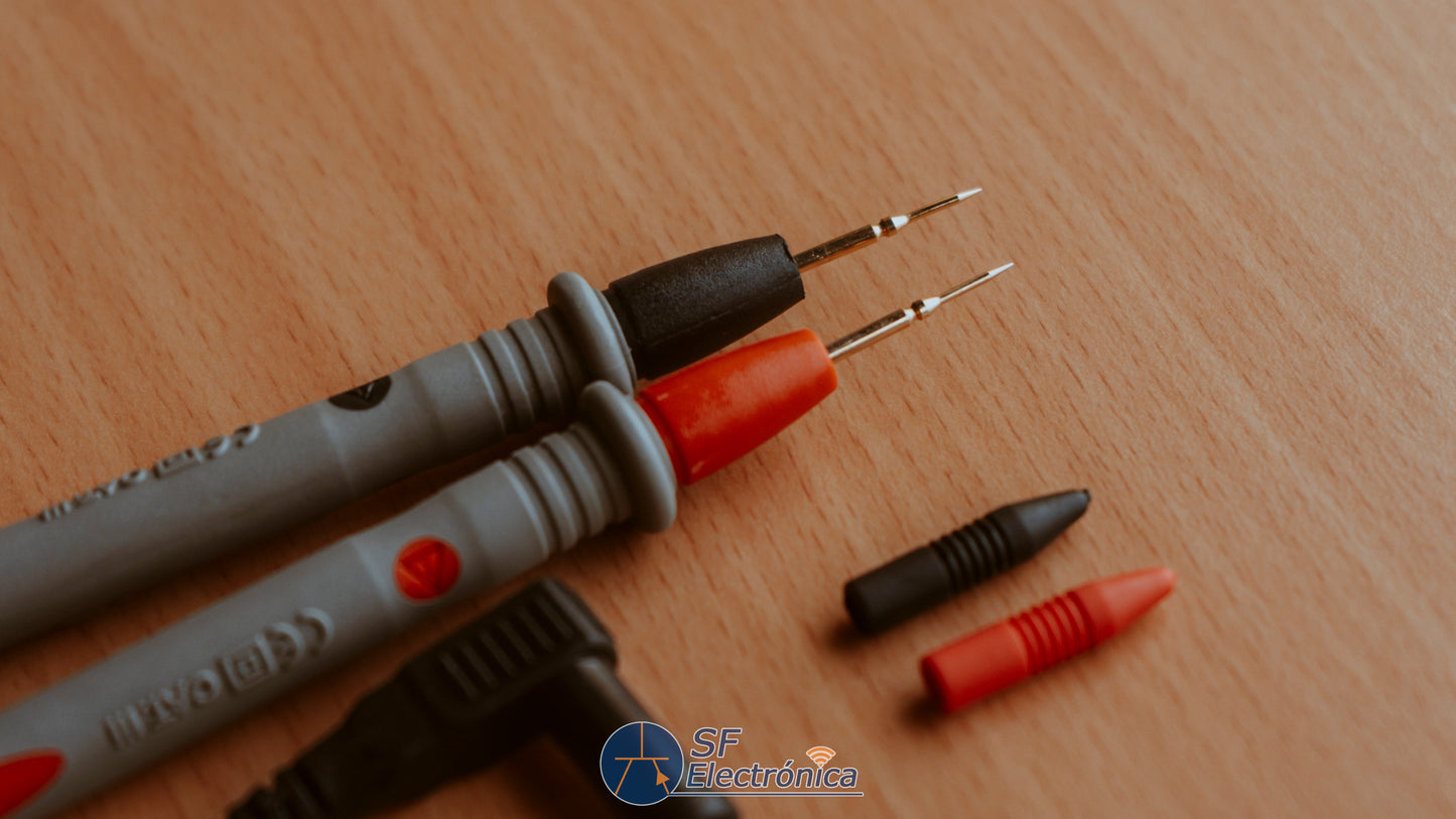 PUNTAS FINAS PARA TESTER (10A 1000V)