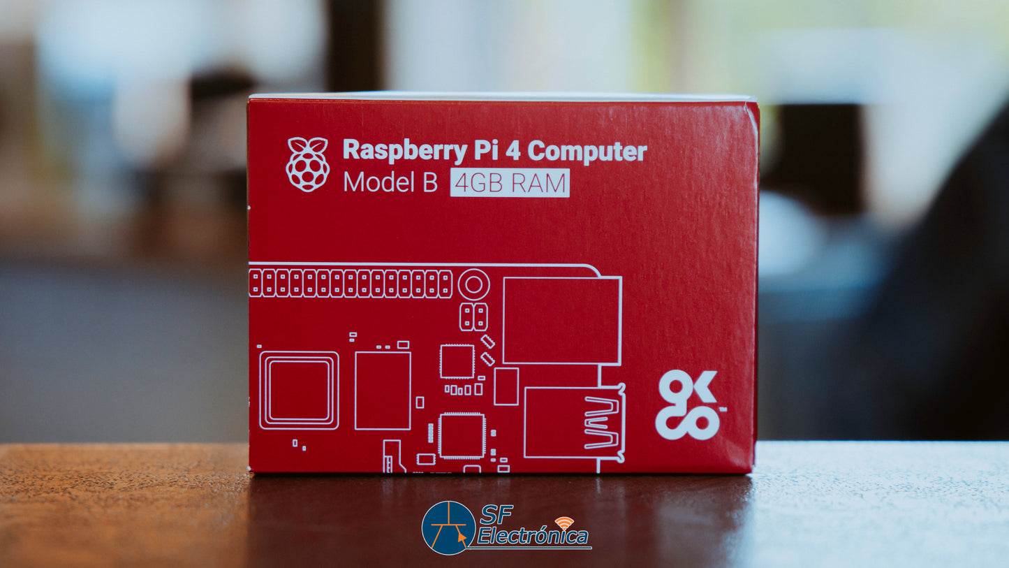 RASPBERRY PI 4 COMPUTER MODEL B 4GB RAM