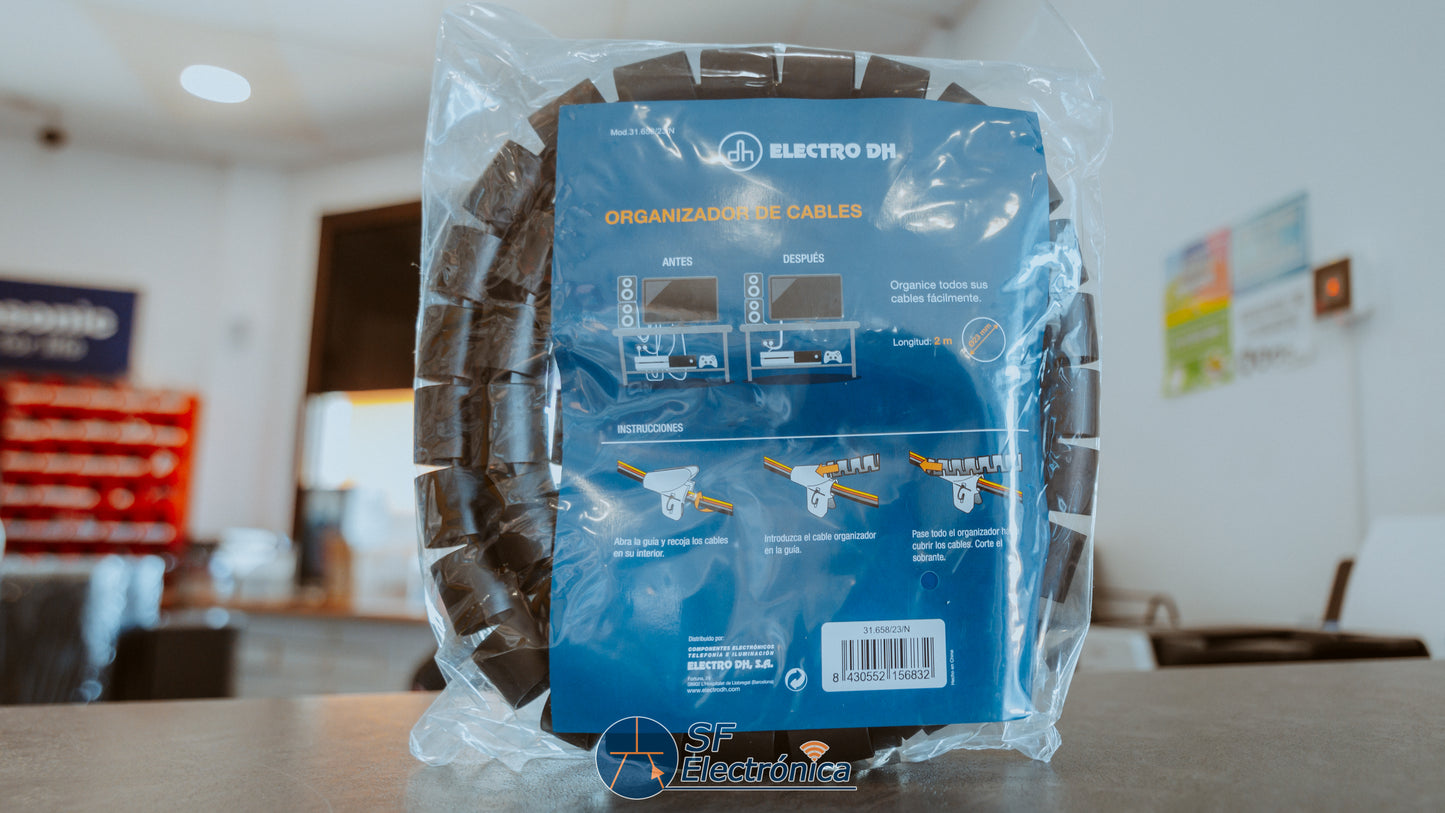 ORGANIZADOR CABLES 2M