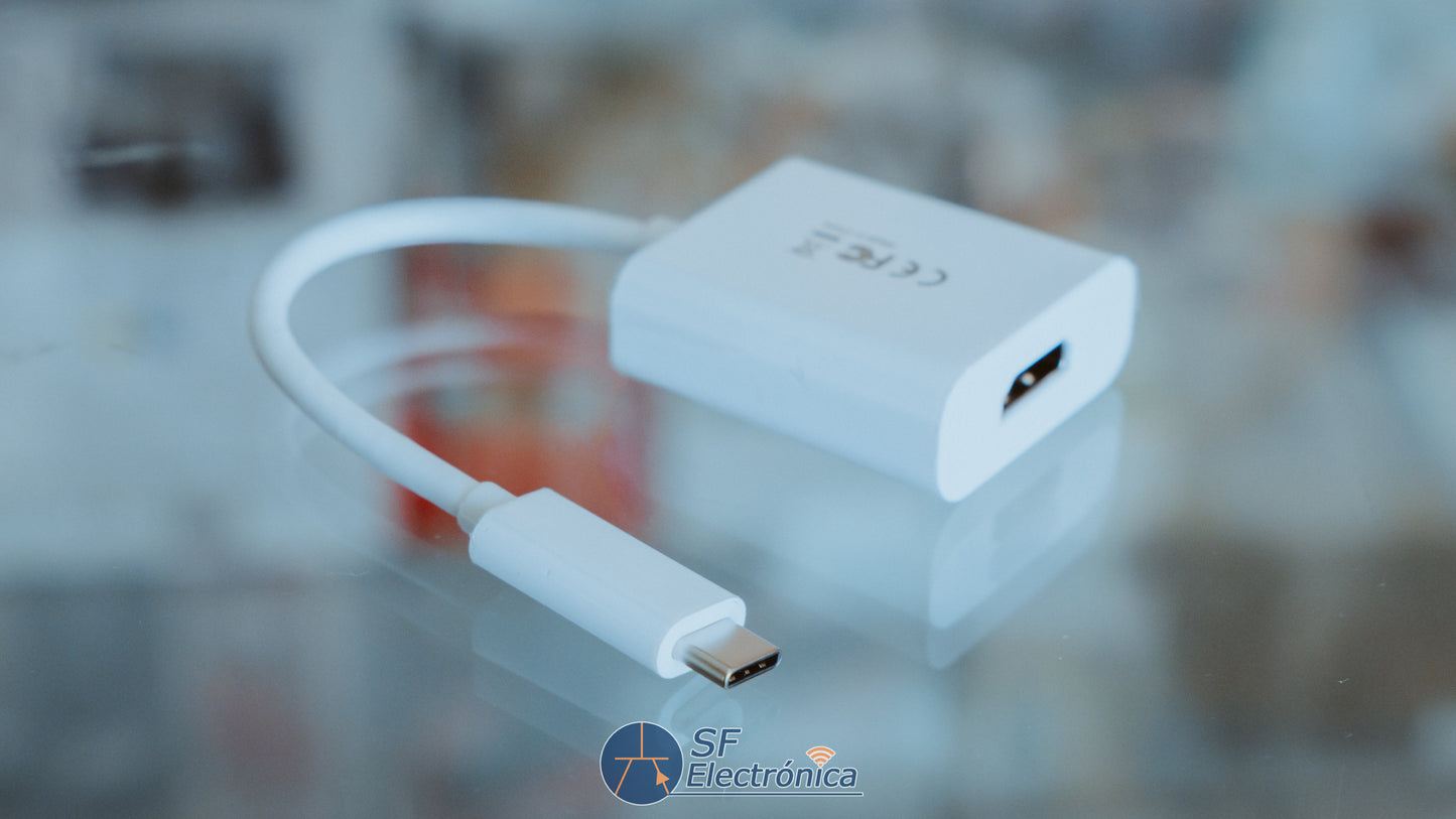 ADAPTADOR USB-C MACHO A HDMI HEMBRA