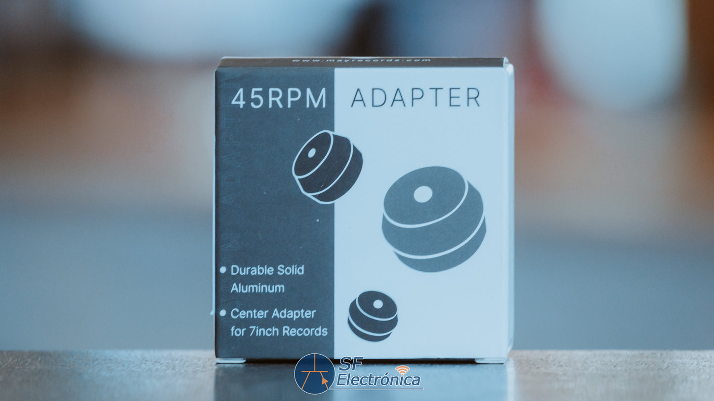 ADAPTADOR TOCADISCOS 45RPM