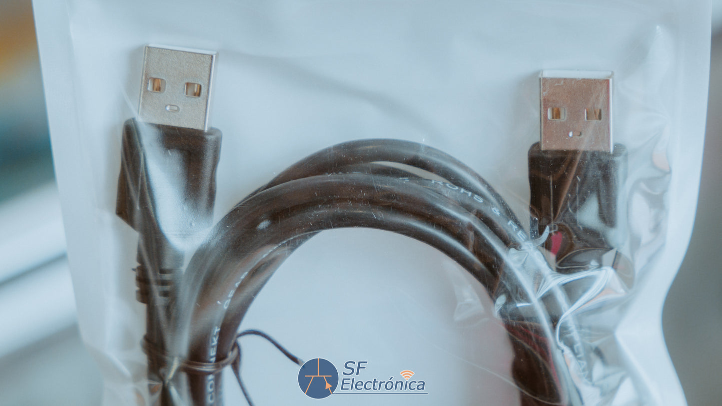 CABLE USB 2.0 AM/AM