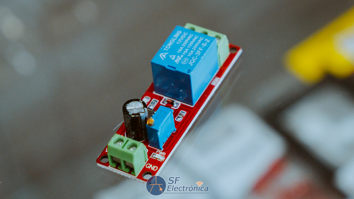 MODULO TEMPORIZADOR AJUSTABLE DC 12V