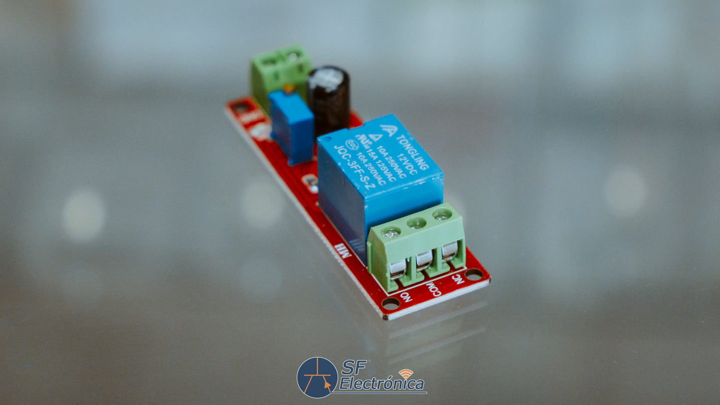 MODULO TEMPORIZADOR AJUSTABLE DC 12V