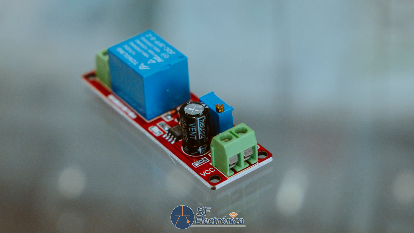 MODULO TEMPORIZADOR AJUSTABLE DC 12V