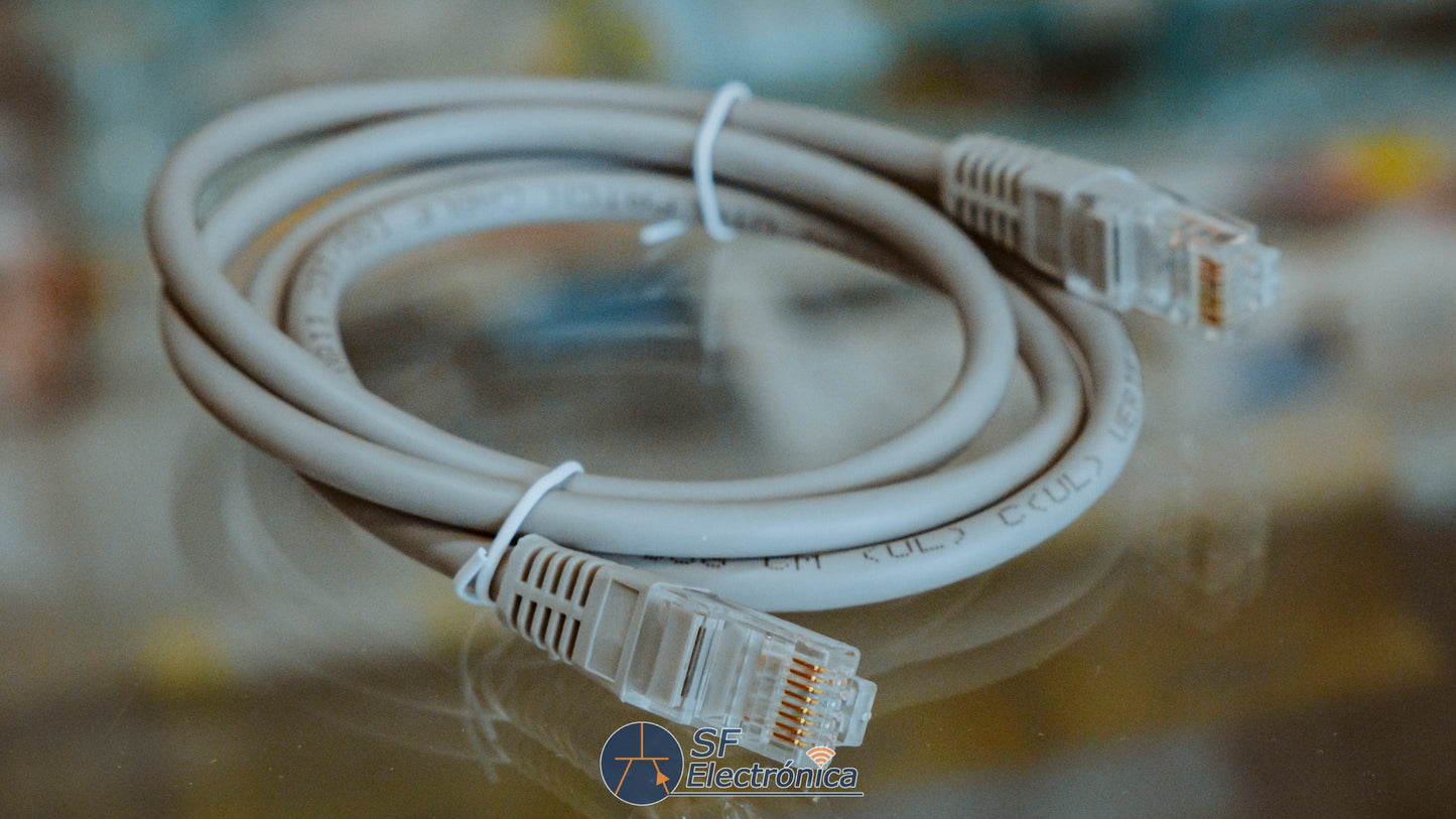 CABLE RED CAT6 UTP 7M