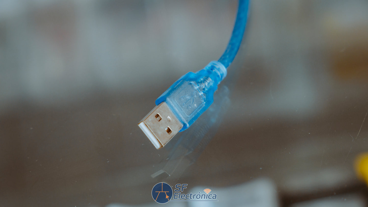 CABLE USB A TIPO A 30 CM