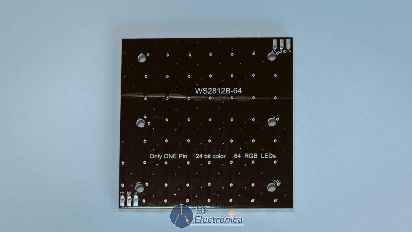 LED SMD 5050 RGB 8X8 WS2812