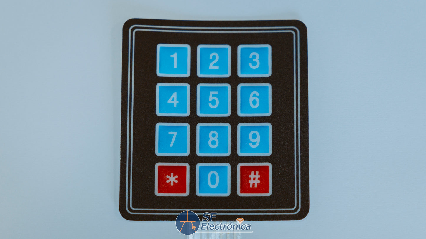 MÓDULO TECLADO MEMBRANA
