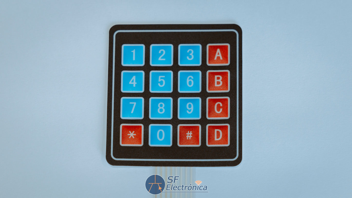 MÓDULO TECLADO MEMBRANA