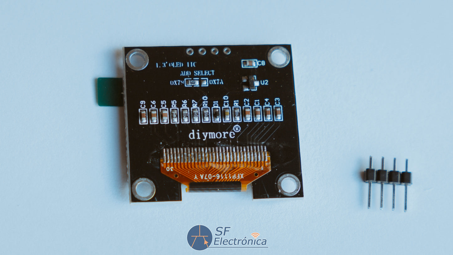 MODULO PANTALLA LCD OLED 1,3"