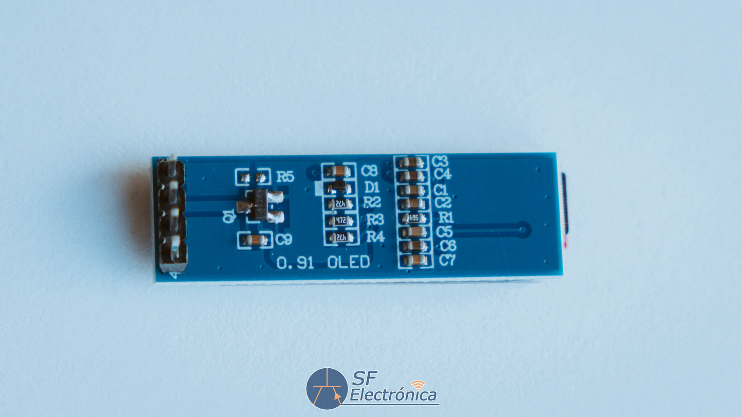MÓDULO PANTALLA OLED 0.91 PULGADAS
