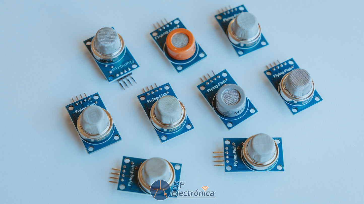 KIT SENSOR DETECCION GASES MQ