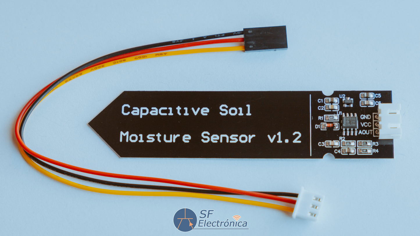 MODULO SENSOR HUMEDAD DE SUELO 3,3-5,5V