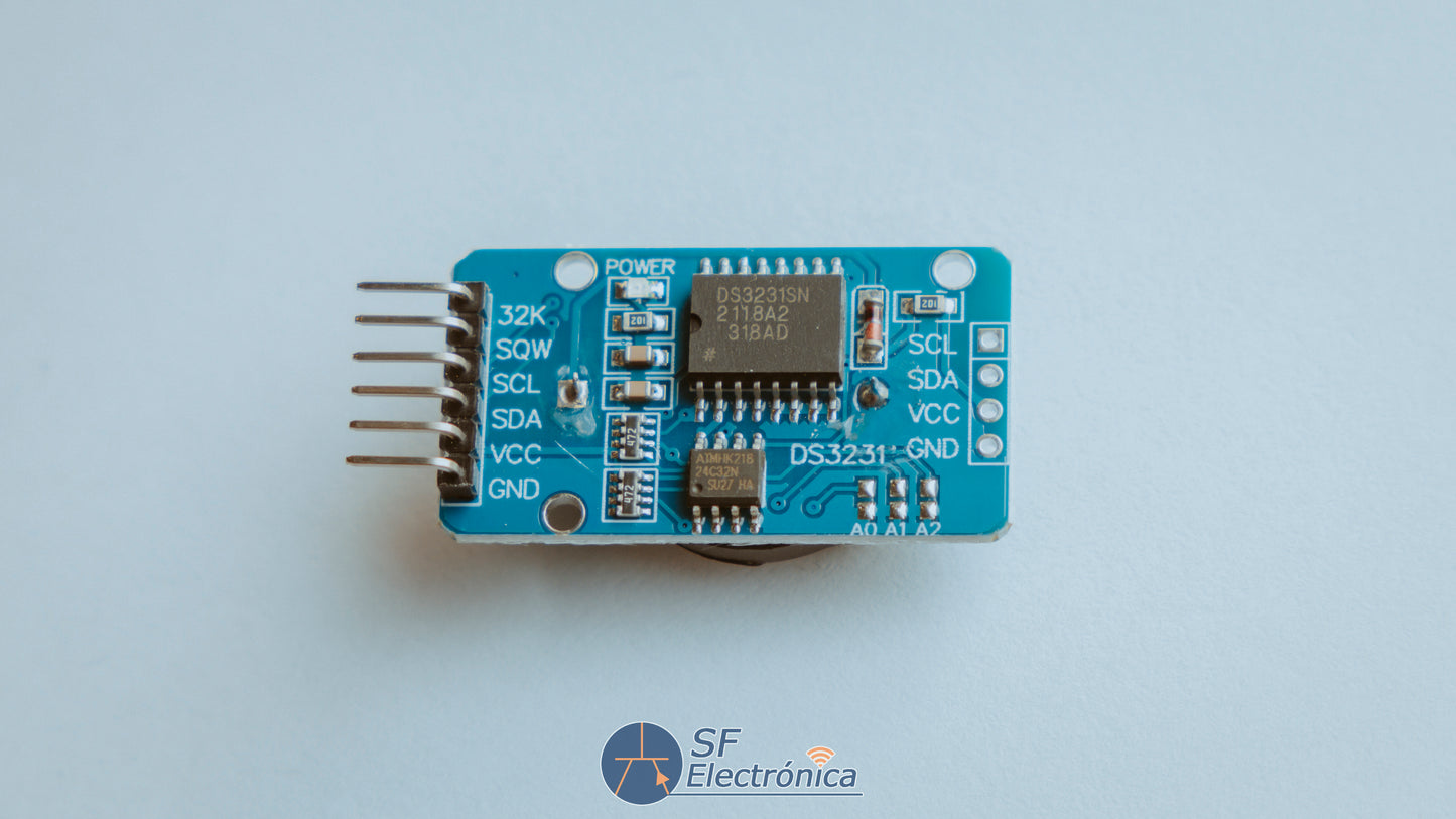 MODULO RELOJ PRECISION DS3231 3,3V/5V