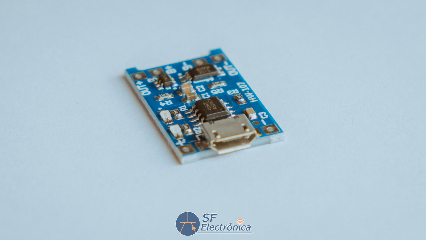 MÓDULO CARGADOR - MICRO USB 5V 1A