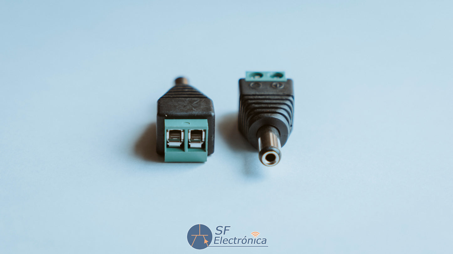 CONECTOR DC ALIMENTACION MACHO