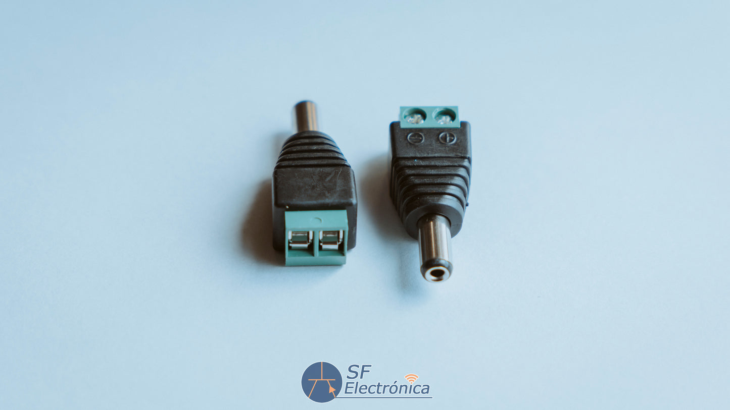CONECTOR DC ALIMENTACION MACHO