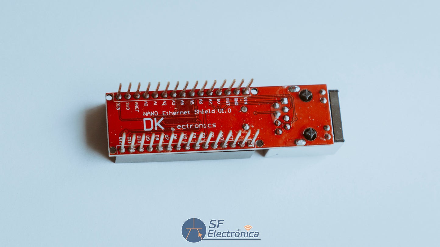 PLACA ETHERNET COMPATIBLE PARA ARDUINO NANO V3