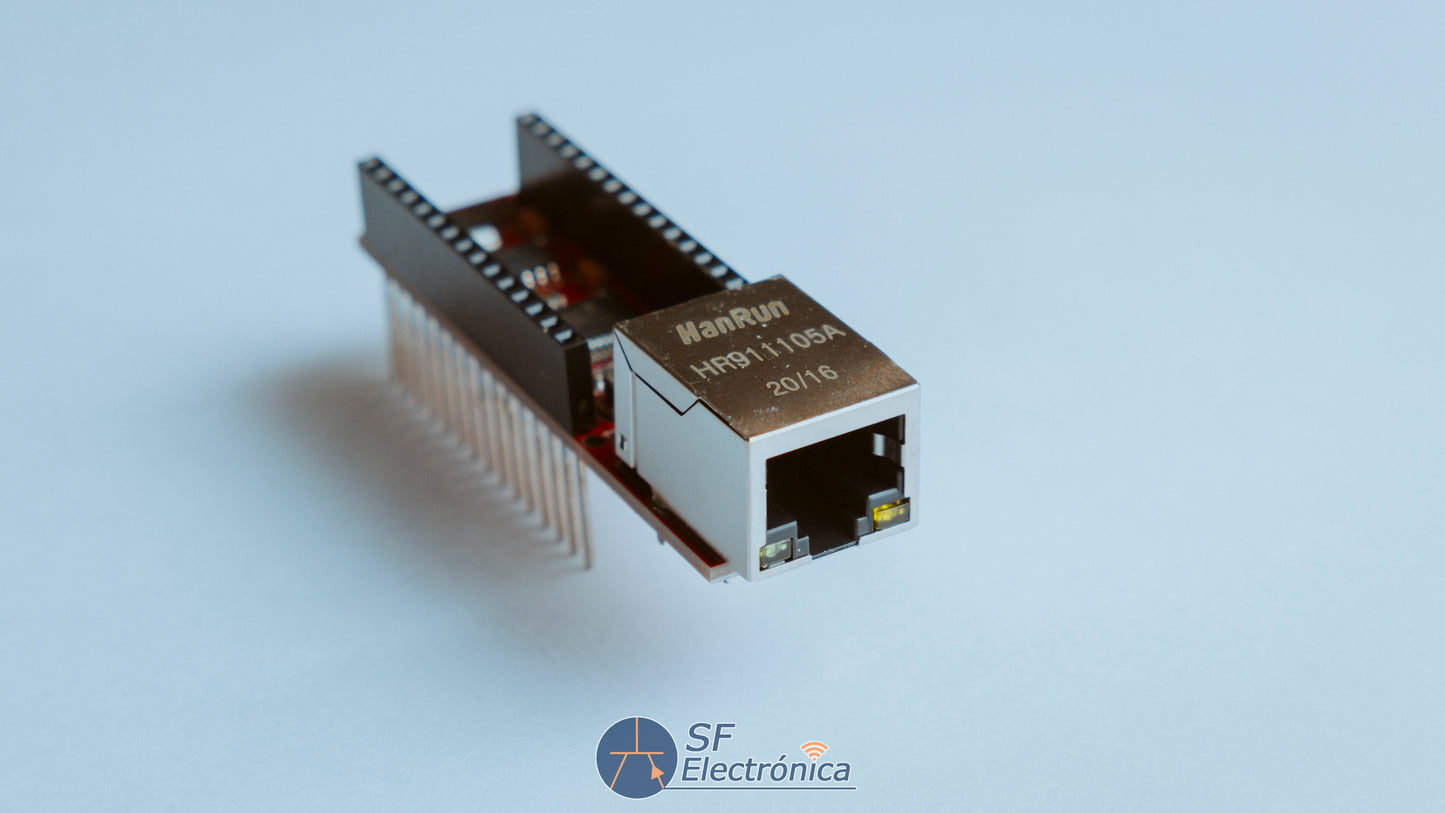 PLACA ETHERNET COMPATIBLE PARA ARDUINO NANO V3