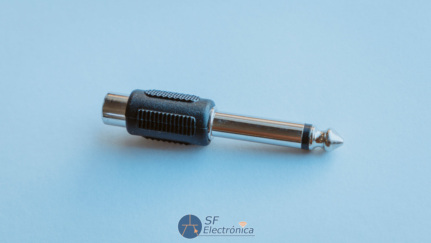 ADAPTADOR MONO 3.35MM A RCA H