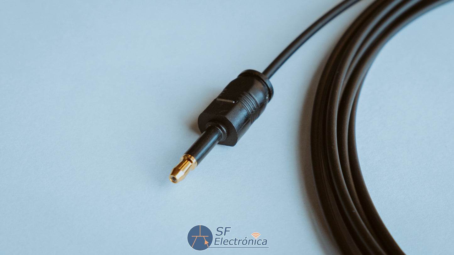 CABLE TOSLINK / MINI TOSLINK 1,5 METROS