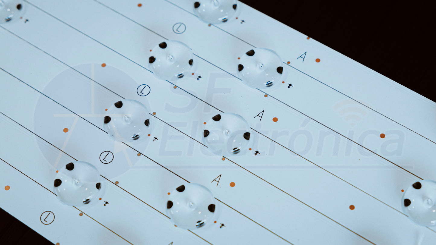 KIT TIRAS LED PARA 49UH610V