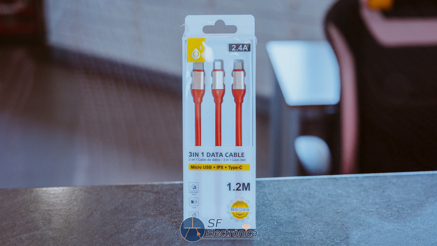 CABLE 3 EN 1