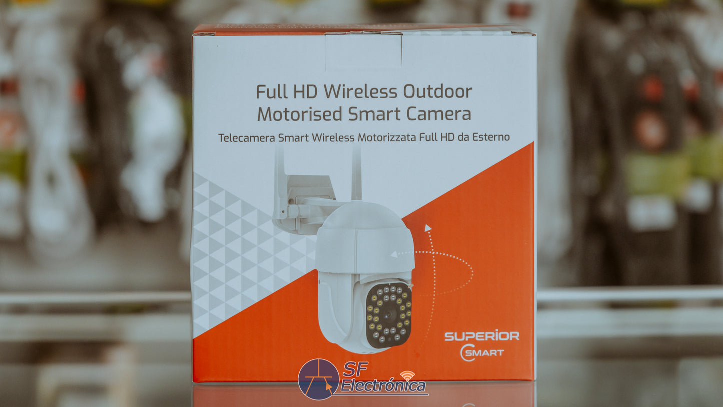 CAMARA EXTERIOR MOTORIZADA INTELIGENTE SECURITY