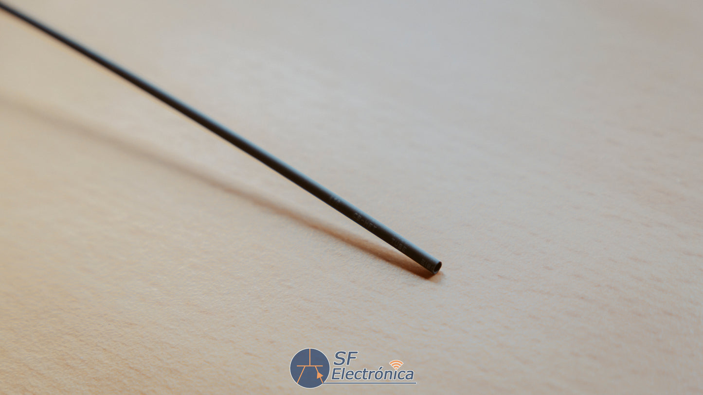 TUBO TERMORETRACTIL 1 METRO - 1.6MM