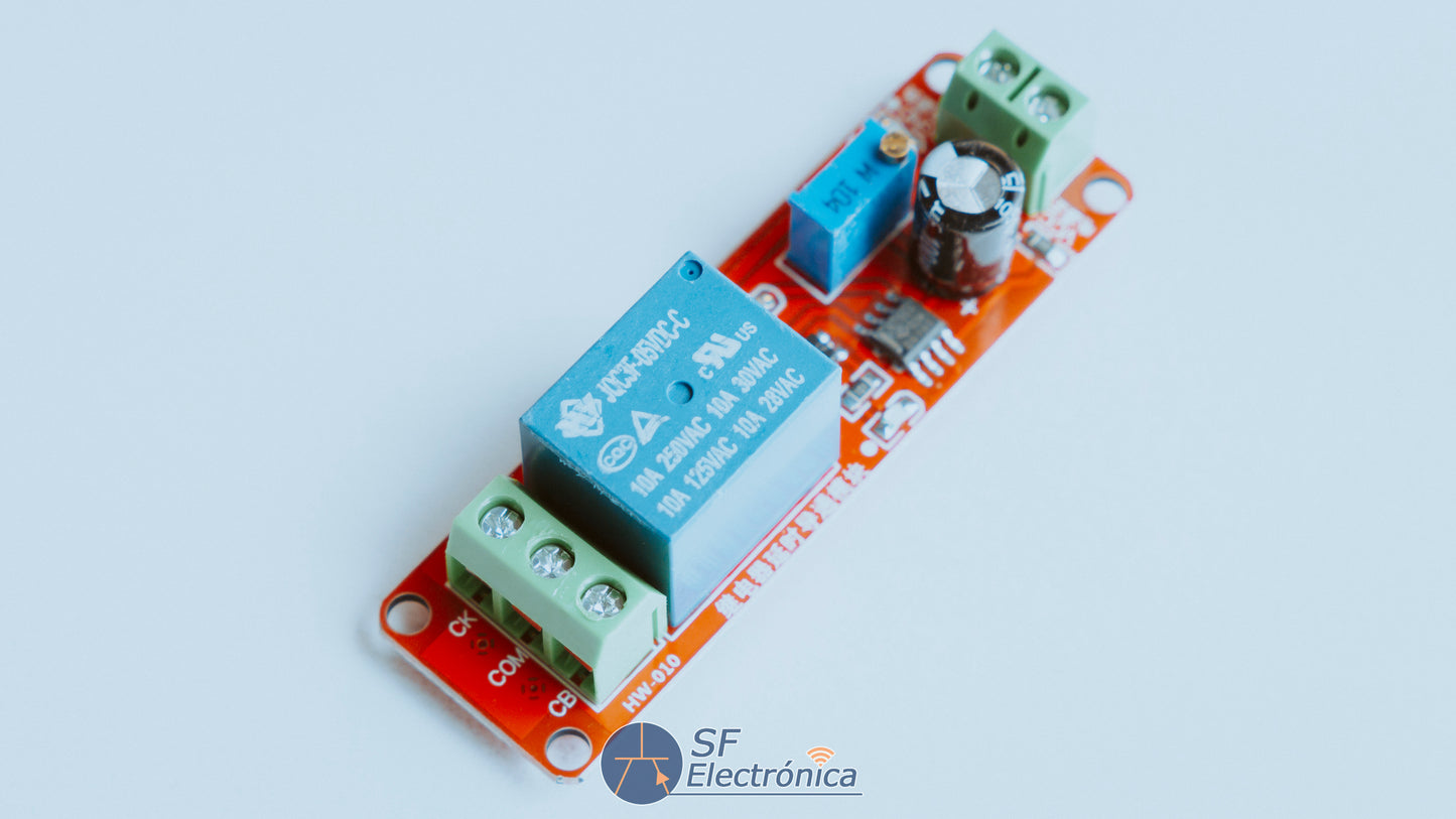 MODULO TEMPORIZADOR AJUSTABLE DC 5V